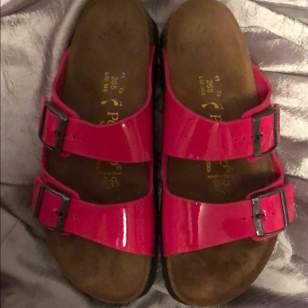 Birkenstock’s Papillio Hot Pink Sandals, Size 10